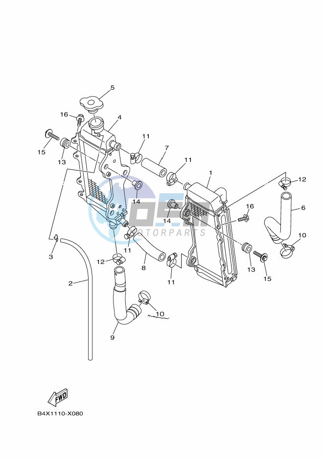 RADIATOR & HOSE