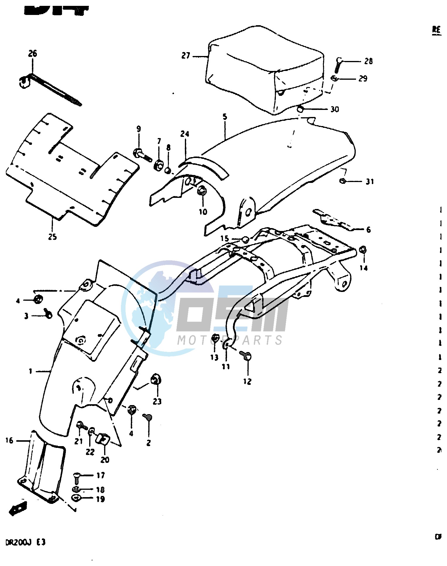 REAR FENDER