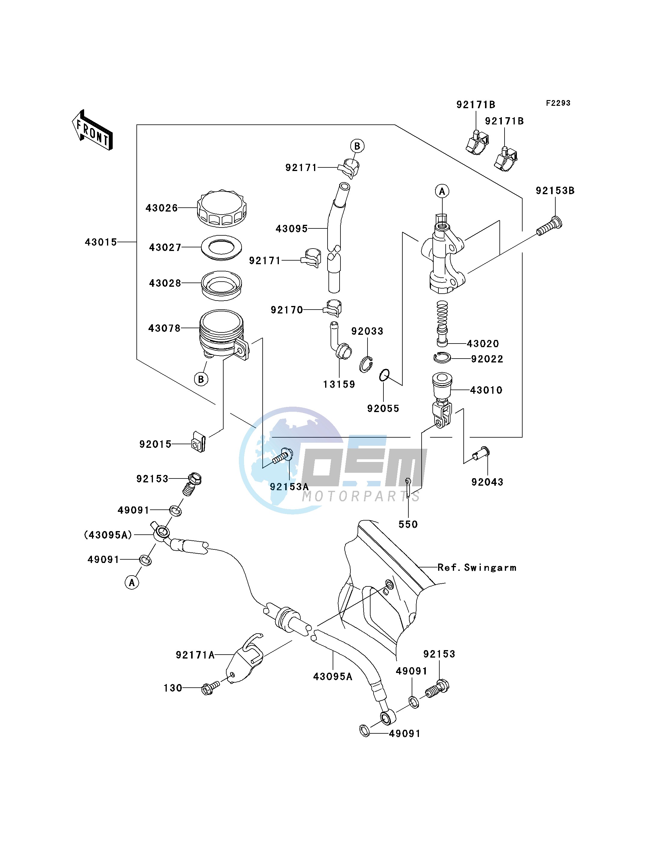 REAR MASTER CYLINDER