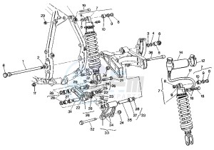 ELEPHANT 900 drawing SHOCK ABSORBER