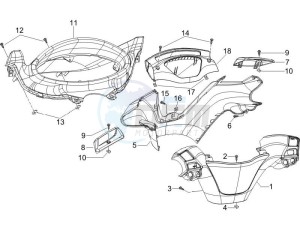 X9 500 Evolution 2006-2007 (USA) drawing Anti-percolation system