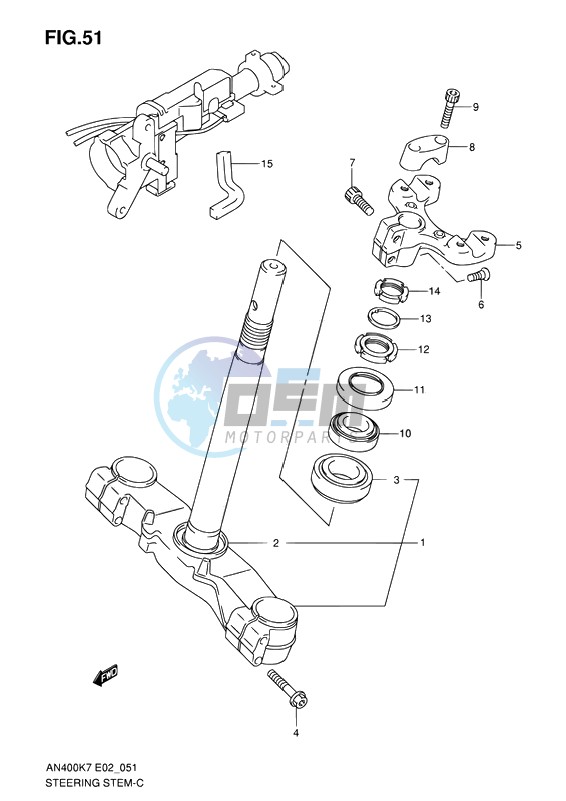 STEERING STEM