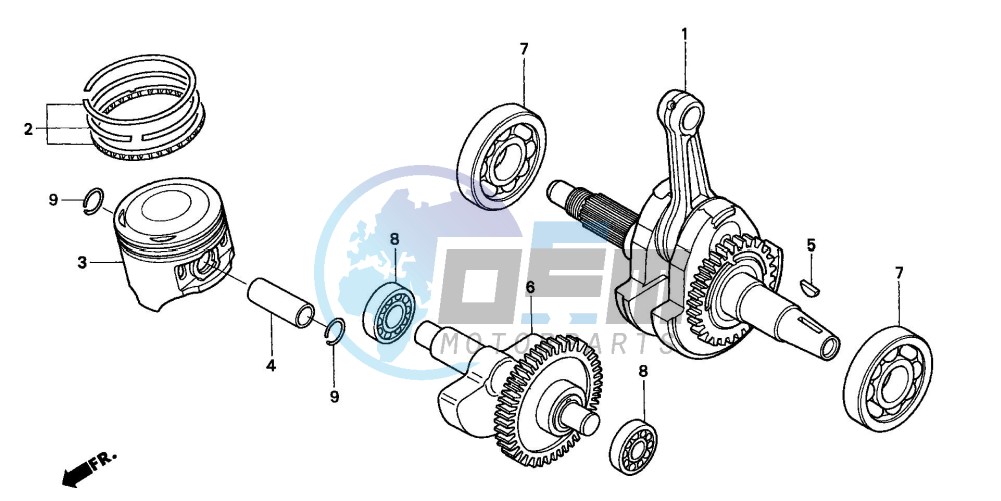 CRANKSHAFT/PISTON