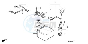 SH1509 Europe Direct - (ED / 2ED) drawing BATTERY