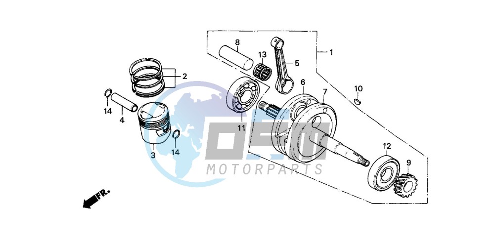 CRANKSHAFT/PISTON