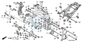 CB600FA9 Spain - (SP / ABS 25K) drawing FRAME BODY