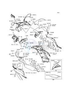 NINJA_ZX-6R_ABS ZX636FEF FR GB XX (EU ME A(FRICA) drawing Cowling