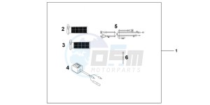 XL700VB drawing GRIP HEATER(12B)