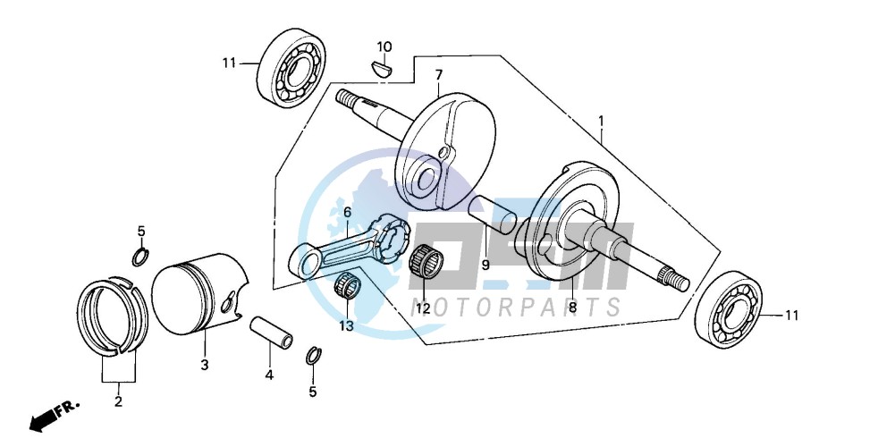 CRANKSHAFT/PISTON