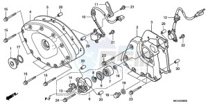 GL18009 E / MKH drawing FRONT COVER/TRANSMISSION COVER