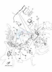 XSR900 MTM850 (BAE6) drawing ELECTRICAL 1