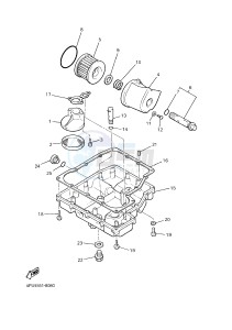 XJR1300C XJR 1300 (2PN3) drawing OIL CLEANER