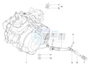 RS4 50 2T E4 (APAC, EMEA) drawing Engine-Completing part-Lever