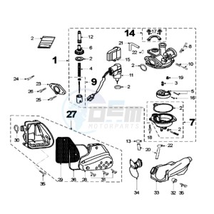 FIGHT 2 drawing CARBURETTOR