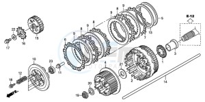 ST1300A drawing CLUTCH