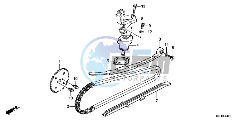 CAM CHAIN/ TENSIONER