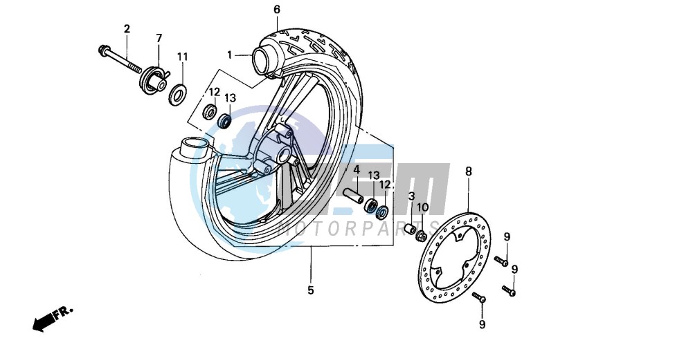 FRONT WHEEL