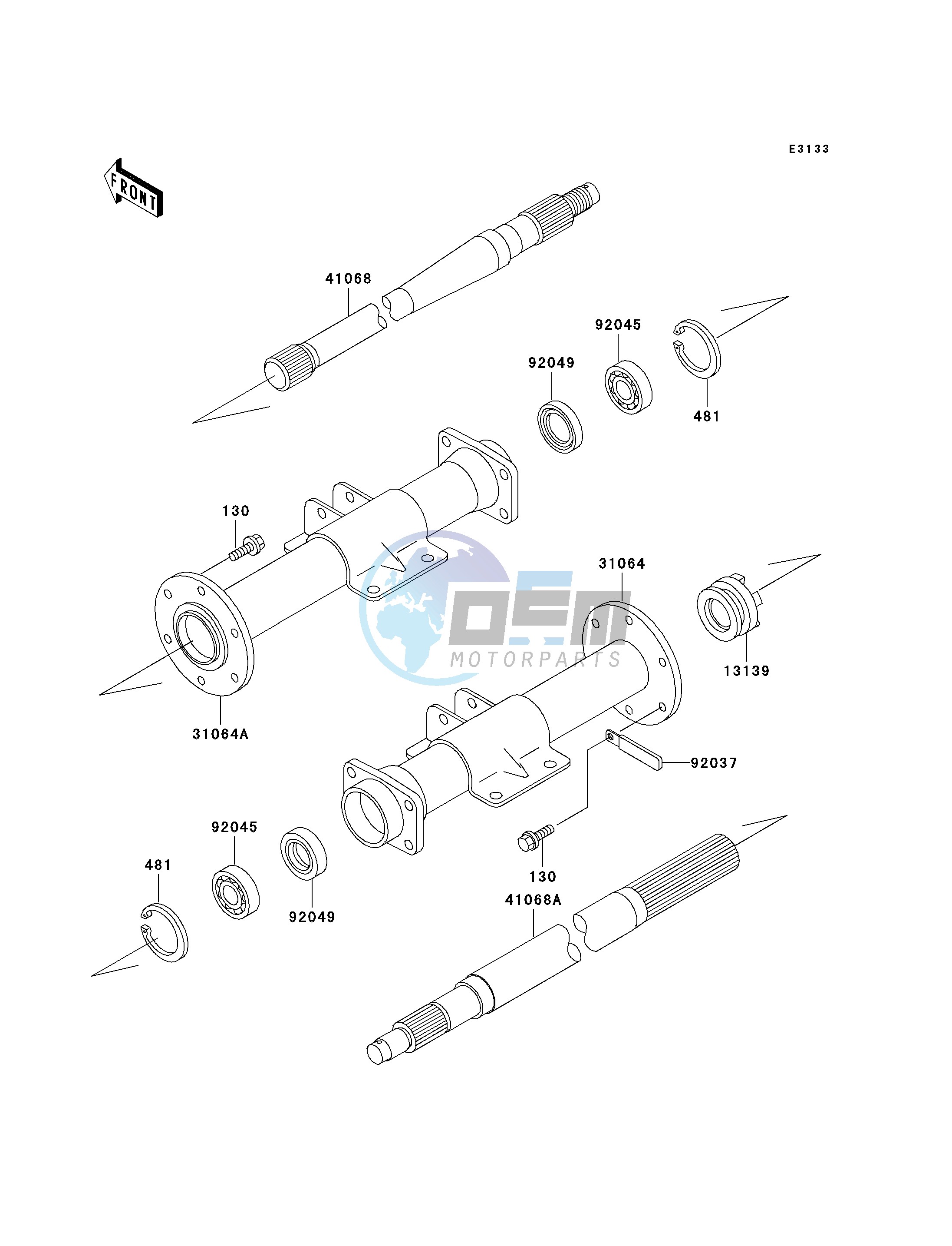 REAR AXLE