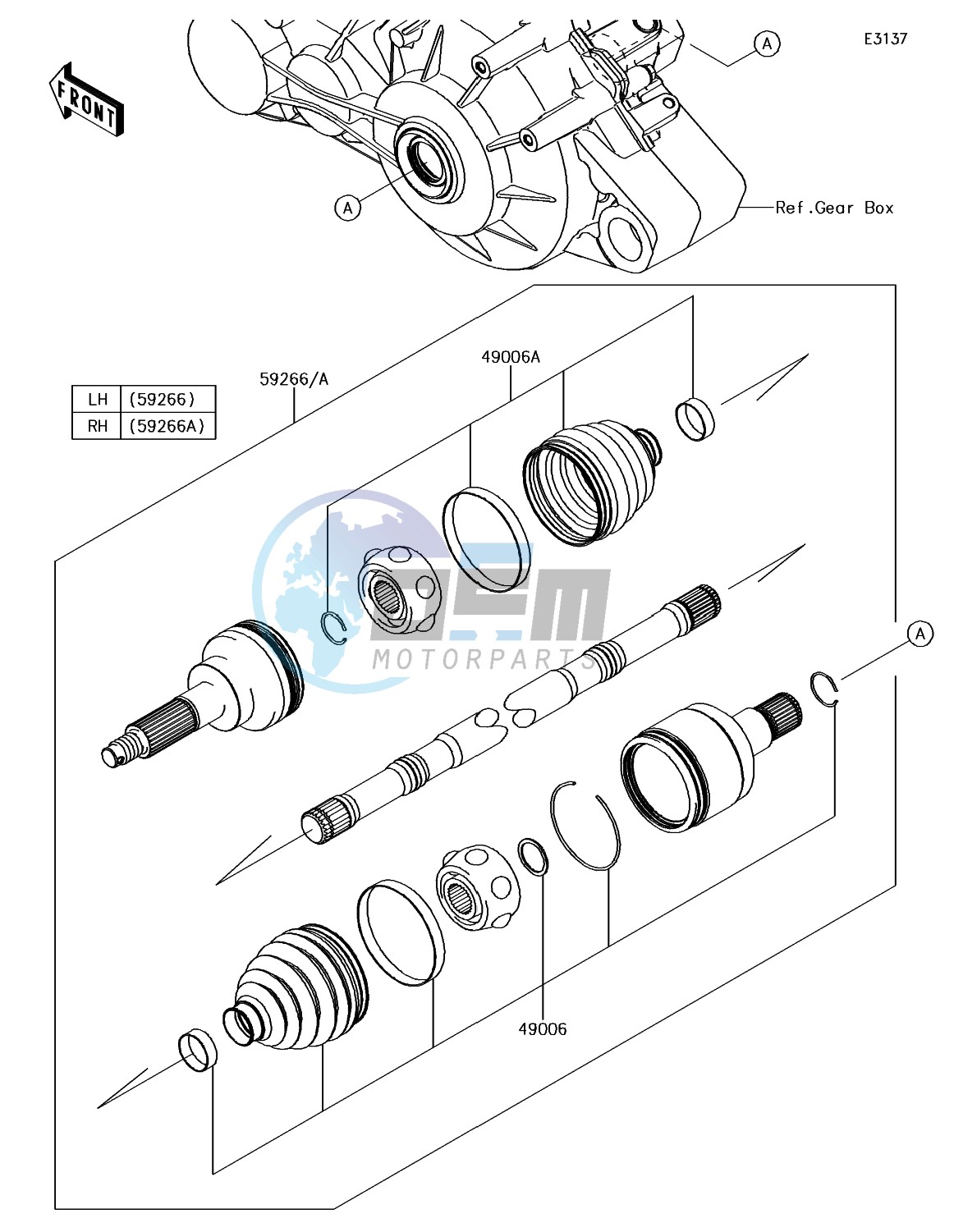 Drive Shaft-Rear