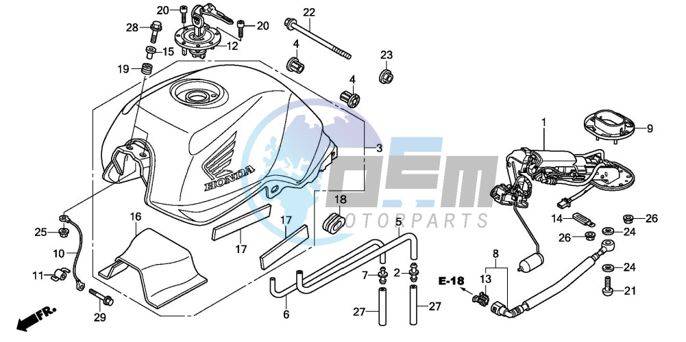 FUEL TANK/FUEL PUMP