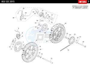 RS3-125-FLUOR drawing WHEELS - BRAKES