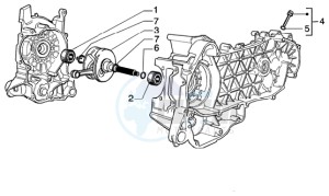 Beverly 200 drawing Crankshaft