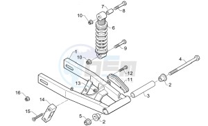 Mini RX 50 Entry drawing Swing arm