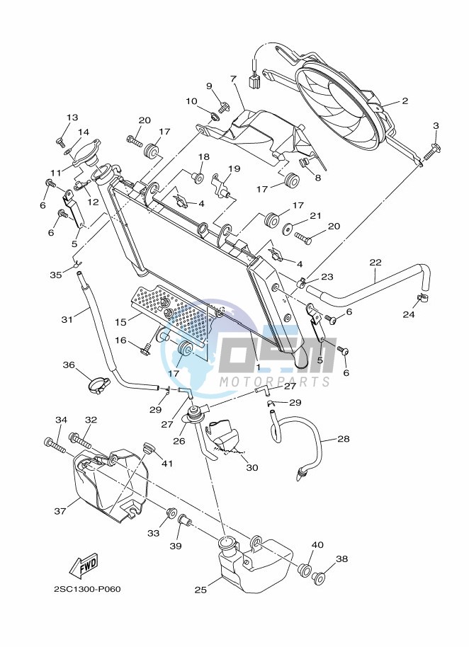 RADIATOR & HOSE