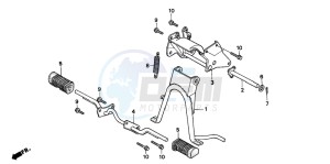 PK50 drawing STAND/STEP