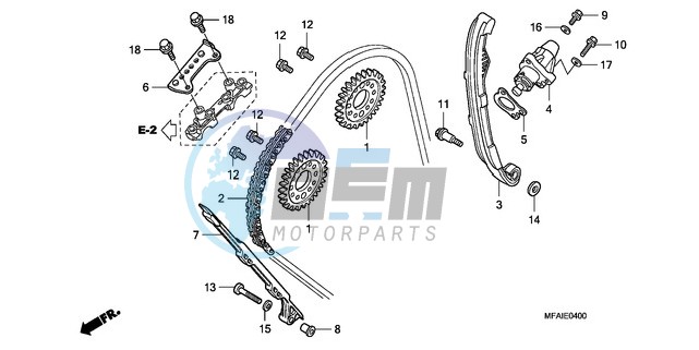 CAM CHAIN/TENSIONER