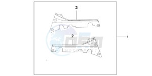 GL1800A Korea - (KO) drawing CHROME P.STEP COV