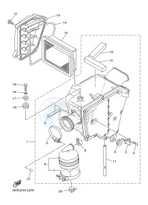 SR400 (2RDB) drawing INTAKE