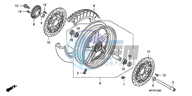 FRONT WHEEL