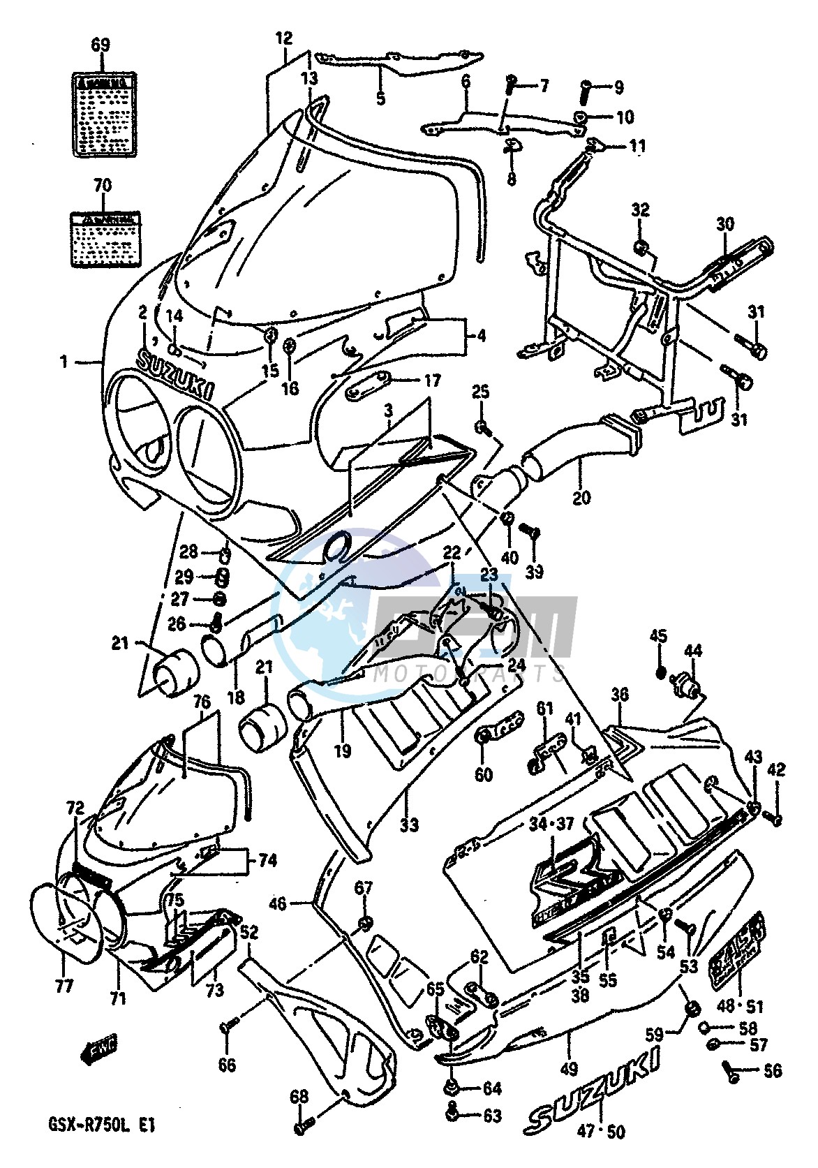 COWLING (MODEL L 3CG)