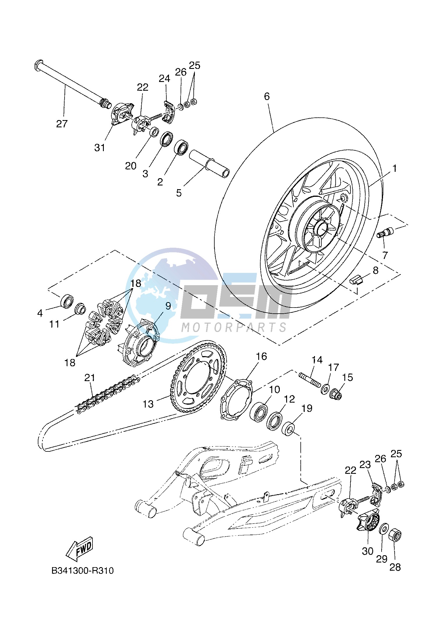 REAR WHEEL