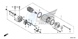 NC700SDC drawing STARTING MOTOR