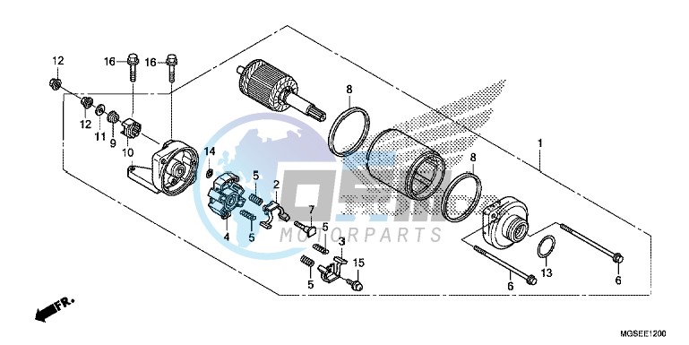 STARTING MOTOR