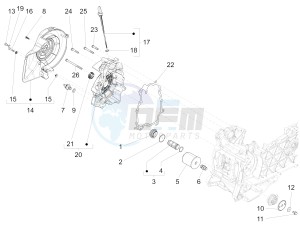 Sprint iGET 125 4T 3V ABS (EMEA) drawing Flywheel magneto