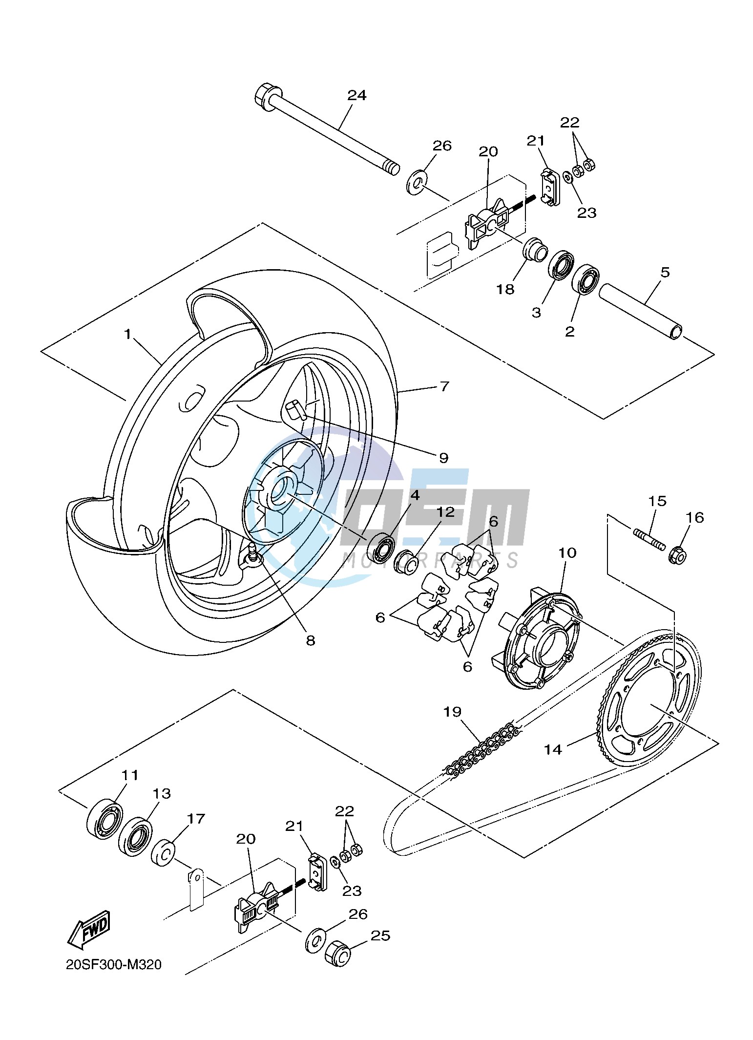 REAR WHEEL