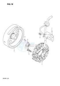 DR250 (E24) drawing MAGNETO