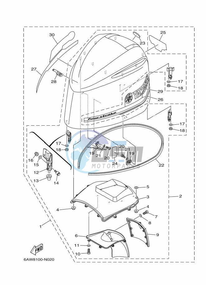 FAIRING-UPPER