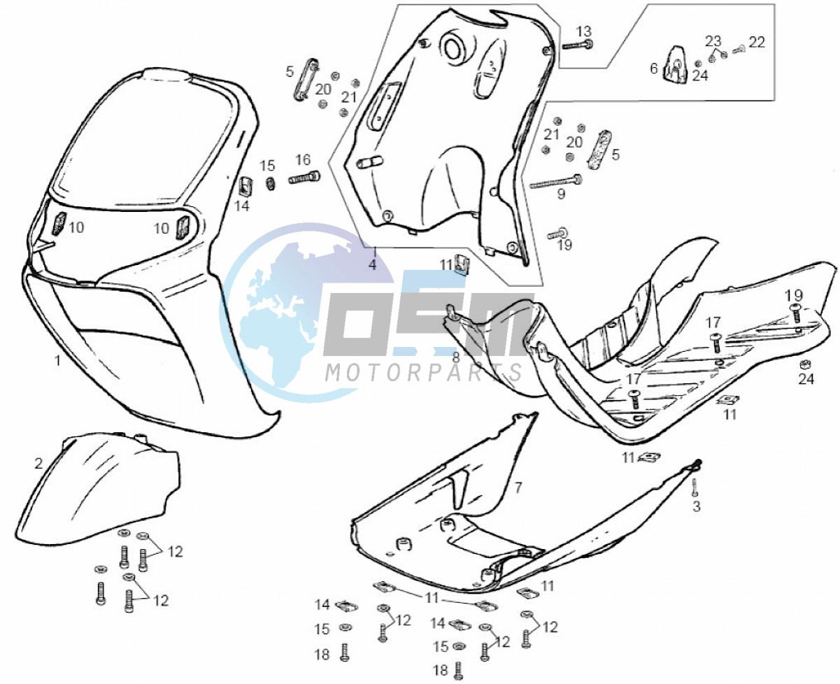 Front body (Positions)