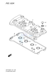 GSX-R1000 EU drawing CYLINDER HEAD COVER