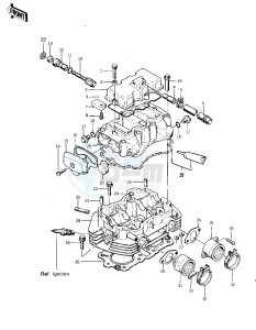 KZ 400 S [SPECIAL] (S) [SPECIAL] drawing CYLINDER HEAD_COVERS -- 75 S- -