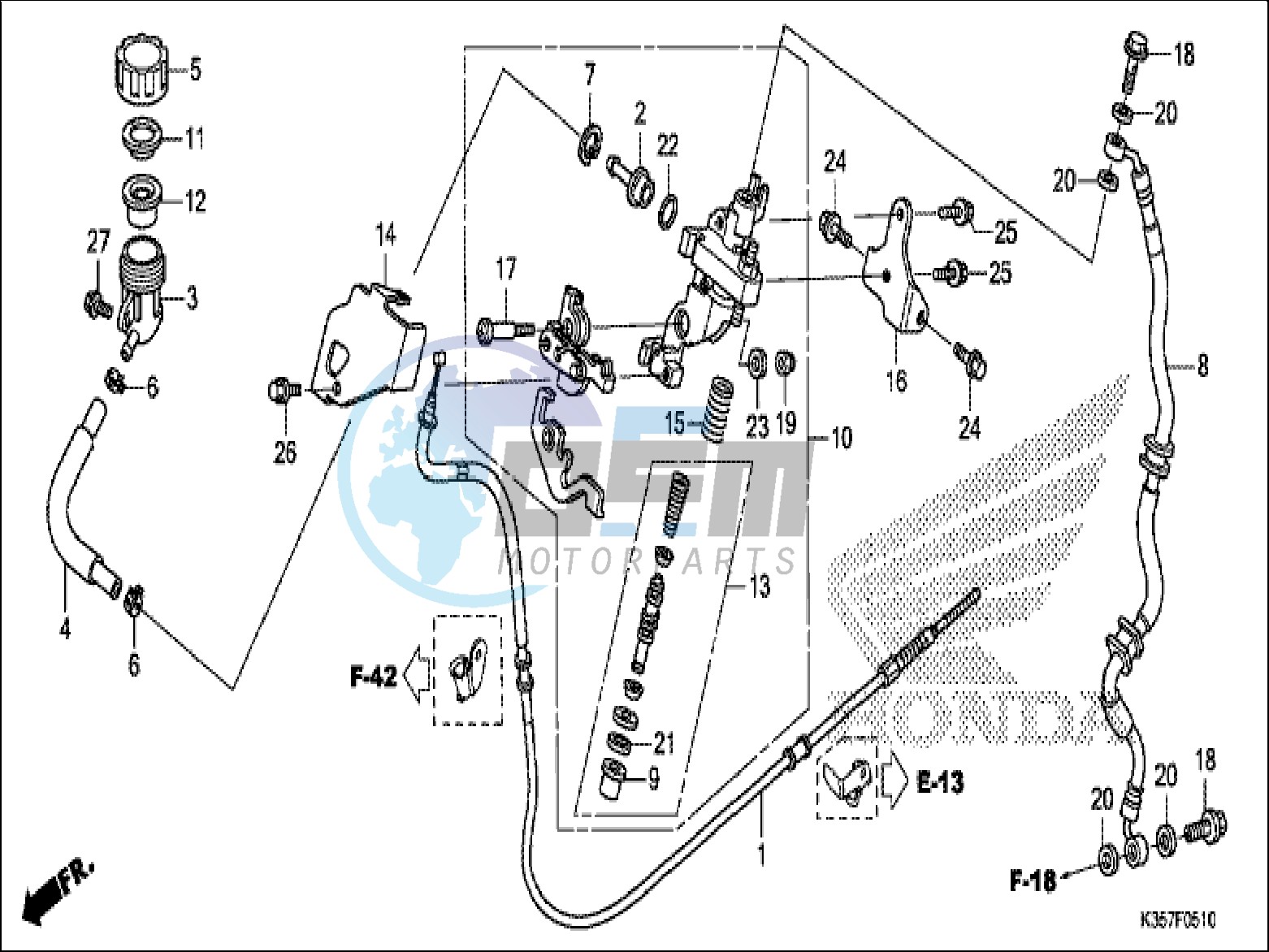 BRAKE MASTER CYLINDER