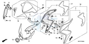 CB1000RAA Europe Direct - (ED / ABS) drawing COWL