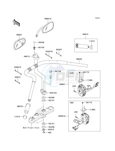 VN 1700 B [VULCAN 1700 VOYAGER ABS] (9FA) B9F drawing HANDLEBAR