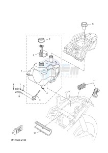 NS50N AEROX NAKED (1PL1 1PL1 1PL1) drawing FUEL TANK