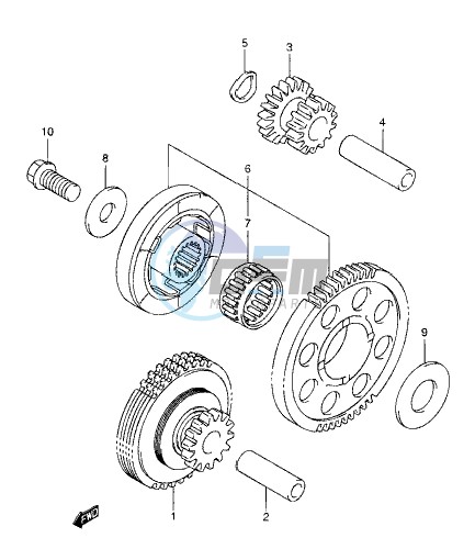 STARTER CLUTCH