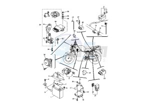 FZ6 NS 600 drawing ELECTRICAL DEVICES